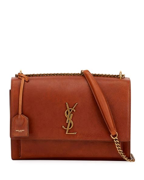 sunset monogram ysl large chain crossbody bag|Saint Laurent Large Monogram Sunset Bag .